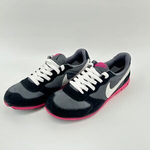 Nike Eclipse Women's Running Shoes Size 8.5 Gray Black White Pink 511881-001